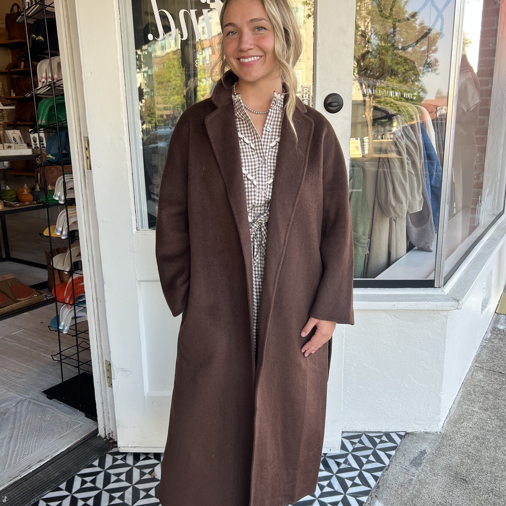 Mod Ref brown Chelsea trench coat